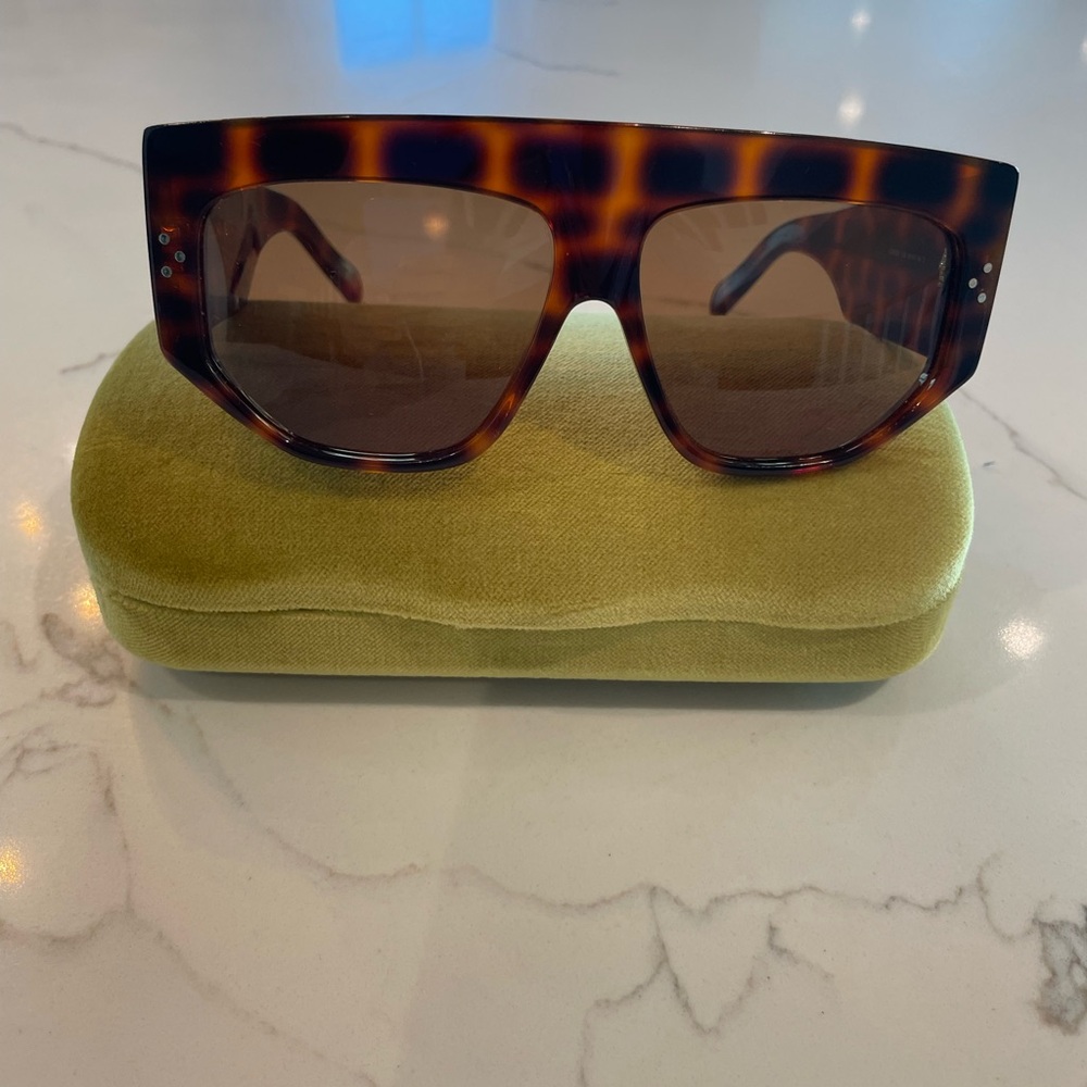 Celine Spotted Havana Brown glasses. Brand new.
